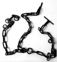 8mm 3-рычажная цепь для крупного рогатого скота