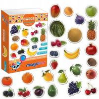 Zestaw Magnesów Owoce JEDZENIE REALISTYCZNY DESIGN MV 6032-11