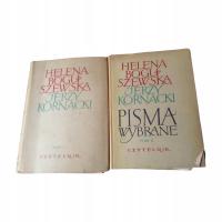 H.Boguszewska, J.Kornacki- Pisma wybrane. 1956 r.