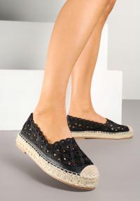 Renee Czarne Espadryle damskie Ekoskóra