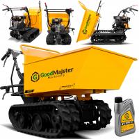 WOZIDŁO GĄSIENICOWE mini wywrotka TRANSPORTER na gąsienicach 300kg 7HP GMM