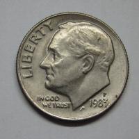 One Dime, USA, 1983r. X9900