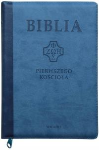 Biblia pierwszego Kościoła Niebieska paginatory