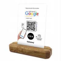 МЕТАЛЛИЧЕСКИЙ СТЕНД СТЕНД QR NFC СБОР ОБРАТНАЯ СВЯЗЬ ОЦЕНИТЬ НАС В GOOGLE