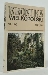 KRONIKA WIELKOPOLSKA Nr 1 (64) Rok 1993