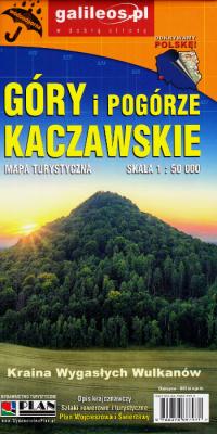 Góry i Pogórze Kaczawskie mapa wodoodporna Plan