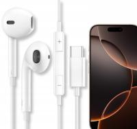 SŁUCHAWKI DOUSZNE PRZEWODOWE USB-C DO IPHONE 15 16 PRO MAX IPAD MACBOOK
