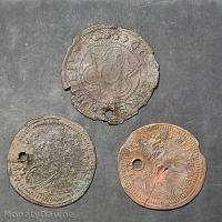 ZESTAW 3 x liczman XVI-XVIII wiek