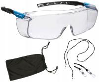 Okulary przeciwodpryskowe Portwest PS31 ochronne do założenia na okulary korekcyjne