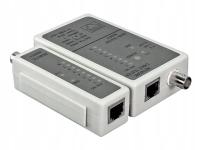 Tester sieci LAN RJ45/12/11 BNC LogiLink WZ0011