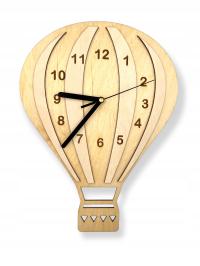 Zegar do pokoju dziecięcego balon 34cm