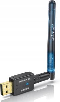 Adapter Bluetooth 5.3 Sounix 100 m