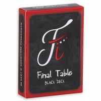 BICYCLE Karty Final Table- Black Deck