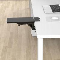 Computer Arm Rest for Desk Folding Computer Desk Extender Bracket Black