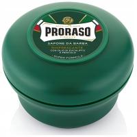Мыло для бритья зеленое PRORASO Line Зеленое мыло 150 мл эвкалипт