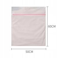 Classic Laundry Bag Pink Zipper Fine Mesh Washing Bags Household Dirty