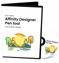 Kurs Affinity Designer Pen tool – ilustracje flat design - DVD