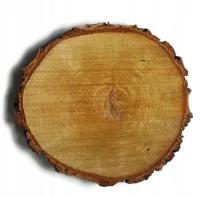 Plaster drewna brzoza fi 15-20 cm grubość 2 cm 1 szt.