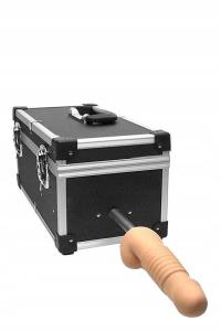 Sex Maszyna Czarna Skrzynia z Wibratorem dla Wymagających Zestaw