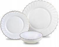 Набор посуды 18 Эл. MARIGOLD KH-1921 Золотая линия Kinghoff тарелки