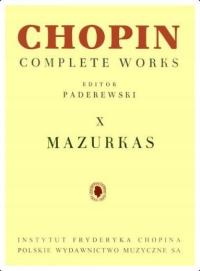 Chopin. Complete Works. X Mazurki praca zbiorowa broszurowa Polskie