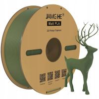 Jamghe Filament Matte PLA Olive Green - Matowy Oliwkowy Zielony 1kg