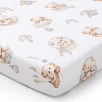 PRZEŚCIERADŁO Z GUMKĄ 120X60 DO ŁÓŻECZKA Bawełna