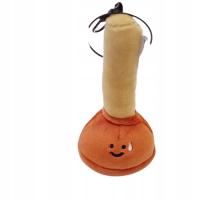 PLUSZOWA ZABAWKA MASKOTKA PRZEPYCHACZ DO WC