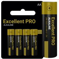 Щелочная батарея Excellent AA (R6) 4 шт.