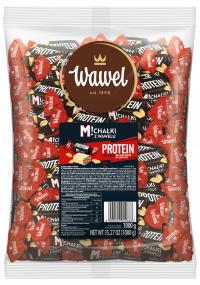 Cukierki Michałki z Wawelu Protein 23% białka 1kg Wawel, 03-2026r.