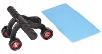 Multipack 2szt AB Roller 4W rolka fitness, czarny