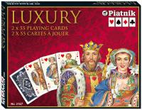 Игральные карты PIATNIK LUXURY 2 колоды Lux, высокое качество