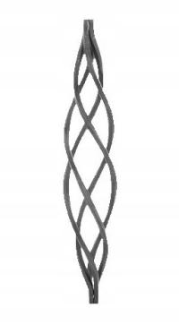 KOSZYK Z 4 PRĘTÓW ELEMENTY KUTE 12.148 12X12 H200XL50