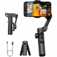 Ręczny Gimbal Do Telefonu Stabilizator Śledzenie Składany Selfie 3-Osiowy