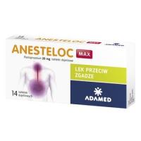Anesteloc Max,20 mg, tabletki dojelitowe, 14 szt