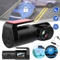 KAMERA SAMOCHODOWA FULL HD 1080P, SZEROKOKĄTNY OBIEKTYW WDR 170°, CZUJNIK G
