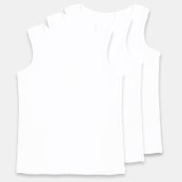 Yoclub Детская майка белый хлопок