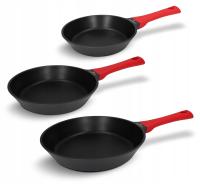 Zestaw patelni 3 el. Obsidian Zwieger