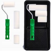 ZESTAW MALARSKI Wałek GĄBKOWY Moltopren 5cm, 7cm, 10cm rączka kuweta