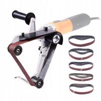 Vevor Трубная шлифовальная машина ремень адаптер 10 набор насадок без питания