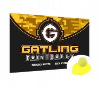 Gatling paintballs 0.50cal (10x500szt)