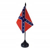 Настольный флаг Конфедерации 10x15 см стенд 30 см флаги Конфедерации США