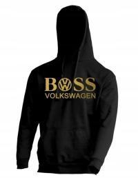 BLUZA z kapturem Boss VW volkswagen złote logo