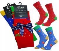 Skarpety Świąteczne Skarpetki Bawełniane 2 PARY MORAJ
