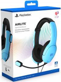 PDP PS5 проводные наушники airlite синий