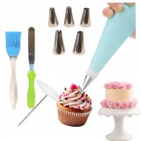 Zestaw narzędzi do dekoracji tortów łopatka rękaw
