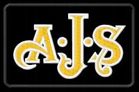 Naszywka dla fanów AJS haftowana z termofolią Regal Raptor CR3 YX-R