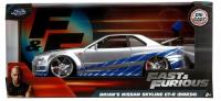 Nissan Skyline GT-R (R34) Jada Metal 1:24 2002 Brian Szybcy i Wściekli F&F