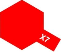 X-7 Red emalia 10ml farba Tamiya 80007