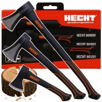 Zestaw Siekier Do Łupania HECHT 3 Siekiery Rozłupujące Fiberglass Drewna